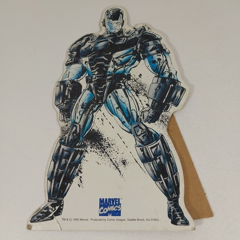 1995 Comic Images Display Standee Marvel Comics War Machine 10.5" Tall
